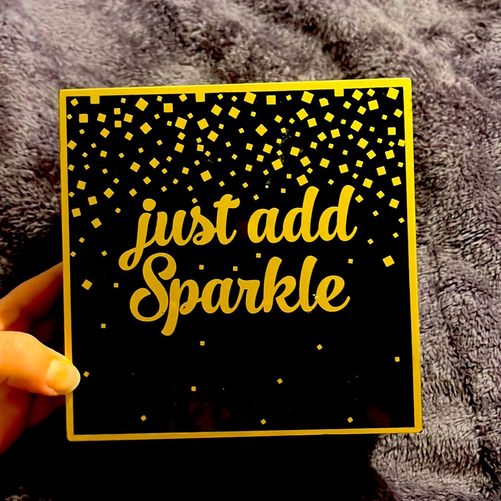 “Just Add Sparkle” Jewelry Box